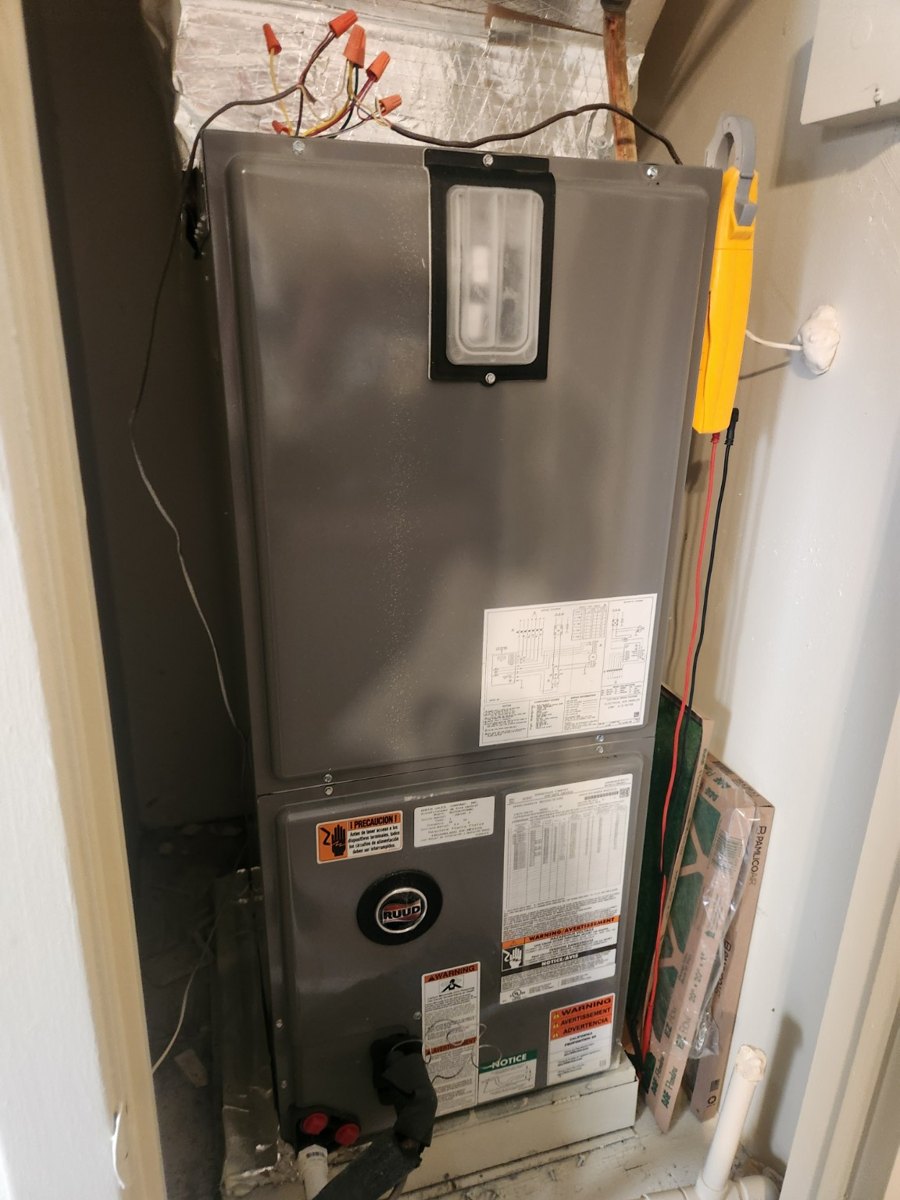 Indoor air handler service